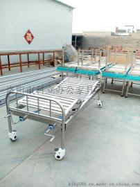 不锈钢医用床 供应双摇医疗床 可定制钢制双摇医疗床 医疗床厂家
