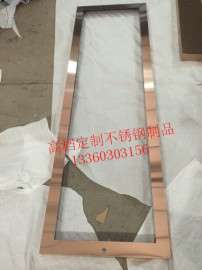北京不锈钢镜框 家居装饰艺术不锈钢相框造型  不锈钢画框厂家直销