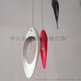 玛斯欧小鱼造型艺术设计现代简约树脂餐厅吊灯MS-P1066LED光源