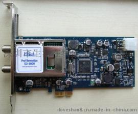 德国技术PROF8000 DVBS2 PCI-E高清DVB接收卡
