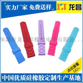 香味硅胶带北京厂家订制_来图定制硅胶手表带制品优惠促销