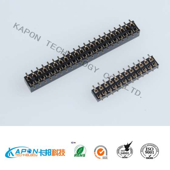 KAPON2.0mm间距排母 立式贴片SMT